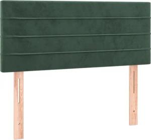 vidaXL Kopfteil Kopfteil Dunkelgrün 80x5x78/88 cm