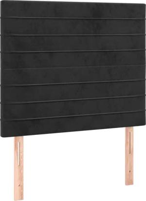 vidaXL Kopfteil Kopfteile 2 Stk. Schwarz