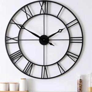 Samilito Wanduhr im Vintage-Stil Rund mit