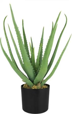 Künstliche Zimmerpflanze Aloe Vera Kunstpflanze Plastikpflanze