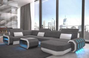 Sofa Dreams Wohnlandschaft Stoff Polster Designer