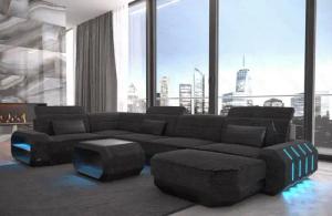 Sofa Dreams Wohnlandschaft Stoff Polster Designer