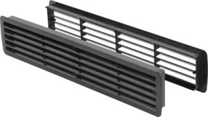 MS Beschläge Lüftungsgitter Kunststoff Türgitter 457x92mm