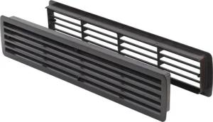 MS Beschläge Lüftungsgitter Kunststoff Türgitter 457x92mm