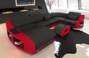 Sofa Dreams Wohnlandschaft Sofa Leder Swing