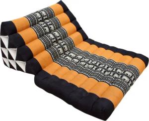 Guru-Shop Sitzkissen Thaikissen, Dreieckskissen, Kapok, Tagesbett..