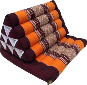 Guru-Shop Sitzkissen Thaikissen, Dreieckskissen, Kapok, Tagesbett..