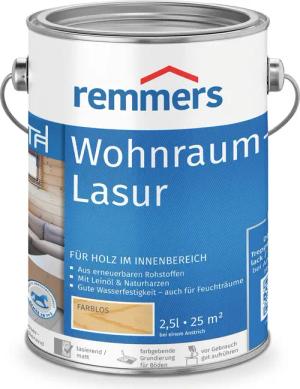 Remmers Holzschutzlasur Wohnraum-Lasur antikgrau 2,5 Liter