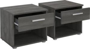 CARO-Möbel Nachtkommode MARY, Nachttisch Nachtschrank Nchtkommode