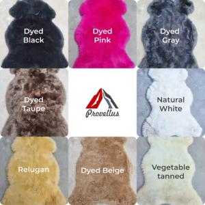 Provellus Fellteppich Merino Lammfell Teppich –