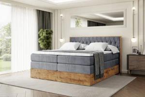 ALTDECOR Boxspringbett LOLLI5 KING (Multipocket-Matratze H4,