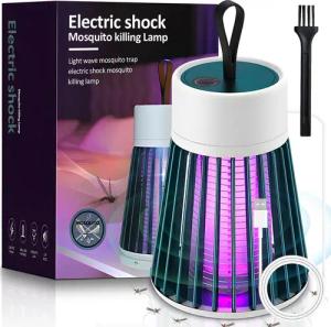 BlingBin Insektenvernichter Elektrische Mückenfalle,Tragbare Mückenlampe mit