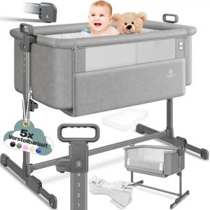 KESSER Kinderbett, Zustellbett Hubi 3in1 Baby