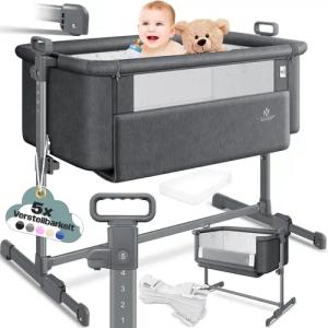 KESSER Kinderbett, Zustellbett Hubi 3in1 Baby
