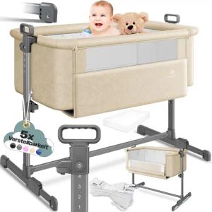 KESSER Kinderbett, Zustellbett Hubi 3in1 Baby
