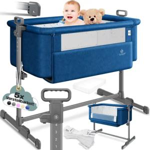 KESSER Kinderbett, Zustellbett Hubi 3in1 Baby