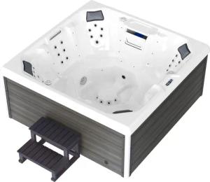 TroniTechnik Whirlpool Outdoor Spa TORCELLO weiß