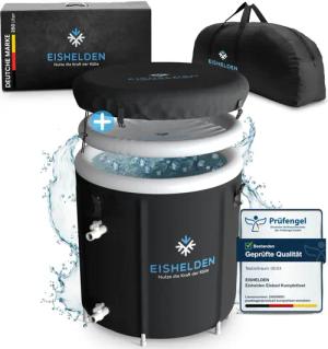 Eishelden Pool Premium Eisbad XL Komplettset