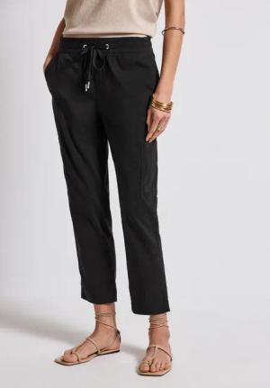 STREET ONE Röhrenhose Middle Waist
