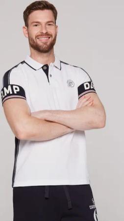 CAMP DAVID Poloshirt aus Baumwolle