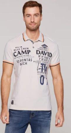 CAMP DAVID Poloshirt aus Baumwolle