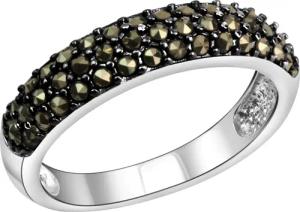 Zeeme Fingerring Silber 925 rhodiniert mit