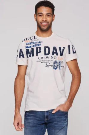 CAMP DAVID Rundhalsshirt mit Baumwolle