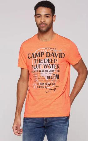 CAMP DAVID Rundhalsshirt mit Baumwolle