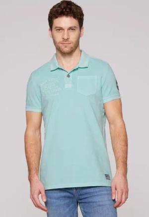CAMP DAVID Poloshirt mit Brusttasche