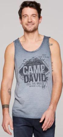 CAMP DAVID Tanktop mit Oil-Dyed-Färbung
