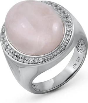 Zeeme Fingerring Silber 925 rhodiniert mit