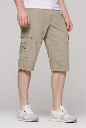 CAMP DAVID Shorts mit Bindeband am