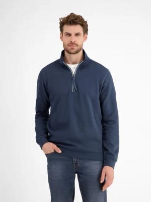 LERROS Sweatshirt LERROS Unifarbener Sweattroyer für