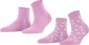 Esprit Kurzsocken Mini Flower 2-Pack (2-Paar)