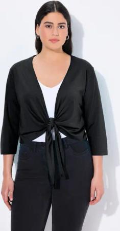 Ulla Popken T-Shirt Bolero kurze Jacke