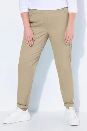 Ulla Popken Schlupfhose Chino Rena teilelastischer