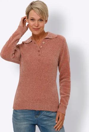 Sieh an! Strickpullover Polopullover