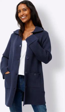 heine Strickjacke Longstrickjacke