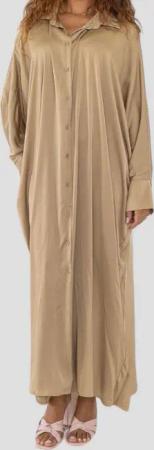 Aymasal Maxikleid Oversized Hemdkleid LATIFA Hemdblusenkleid
