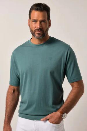 JP1880 T-Shirt T-Shirt Bauchfit Basic Halbarm