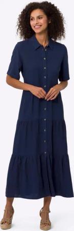 heine Etuikleid Hemdblusenkleid