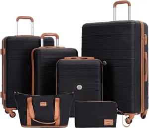 Travelhouse Trolleyset Bari, 4 Rollen, (Spar-Set,