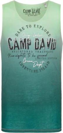 CAMP DAVID Muscleshirt Dip Dye mit