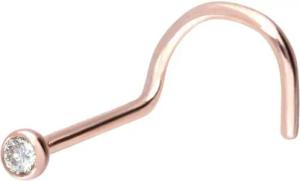 PIERCINGLINE Nasenpiercing 14/18 Karat Gold Nasenstecker