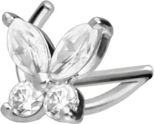 PIERCINGLINE Nasenpiercing 14/18 Karat Gold Nasenstecker