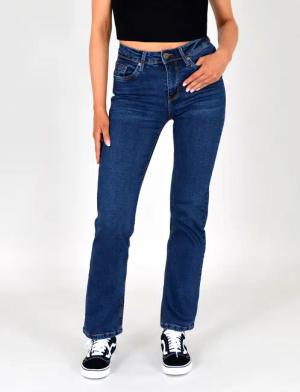 ESRA Straight-Jeans Damen Straight Leg Jeans