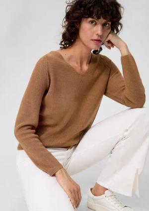 s.Oliver Strickpullover Strickpullover mit Raglanärmeln