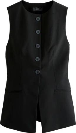 Next Anzugweste Elegante Weste mit Wollanteil