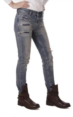 Diesel Straight-Jeans Diesel Belthy 0856C Damen