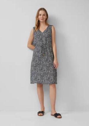 s.Oliver Minikleid Kurzes Kleid aus strukturiertem
